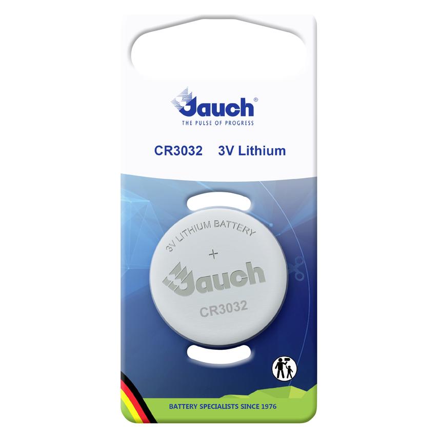 Jauch Lithium-Knopzelle (1 Stk., CR3032, 600 mAh) (250005)