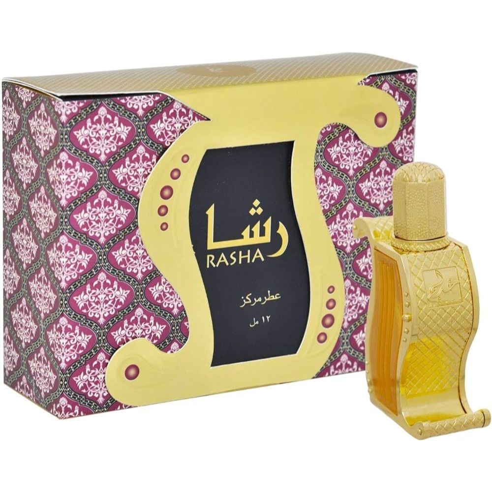 Khadlaj Aceite de perfume concentrado Rasha 12mL