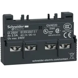 Schneider Electric GVAE20TQ Hilfsschalter, 2S, Front  - 20 Stück