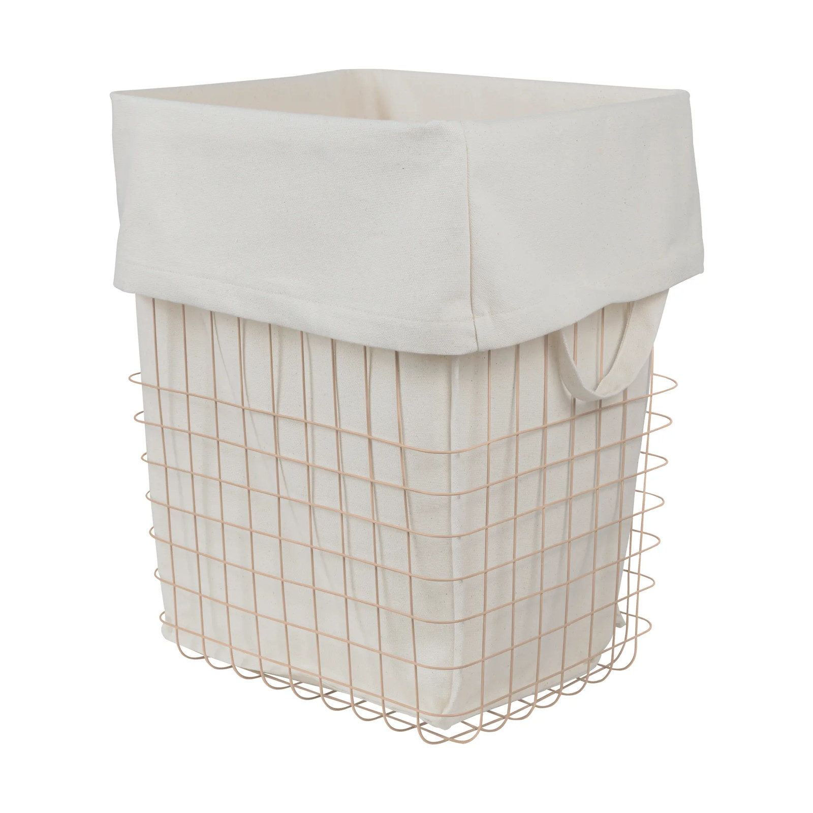 Mette Ditmer Store-it opbergmand met katoenen zak large Sand