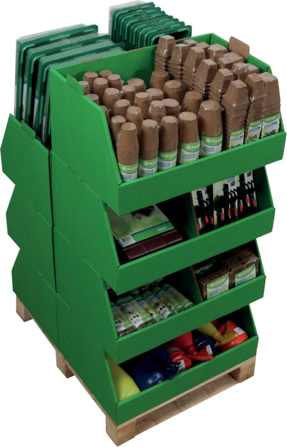 floraworld Display "Anzucht" 1/2 Palette (014744)