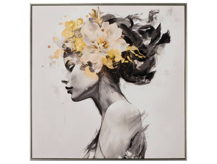 Bild Golden Flower Beauty 2 image LAND / Grösse: 80 x 80 cm
