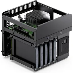 Jonsbo N2 (Mini-ITX), PC Gehäuse, Schwarz