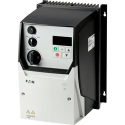 Eaton 169389 Frequenzumrichter, 400 V AC, 3-phasig, 18 A, 7.5 kW, IP66/NEMA 4X, Funkentstörfilter, OLED-Anzeige, Lokale Bedienelemente
