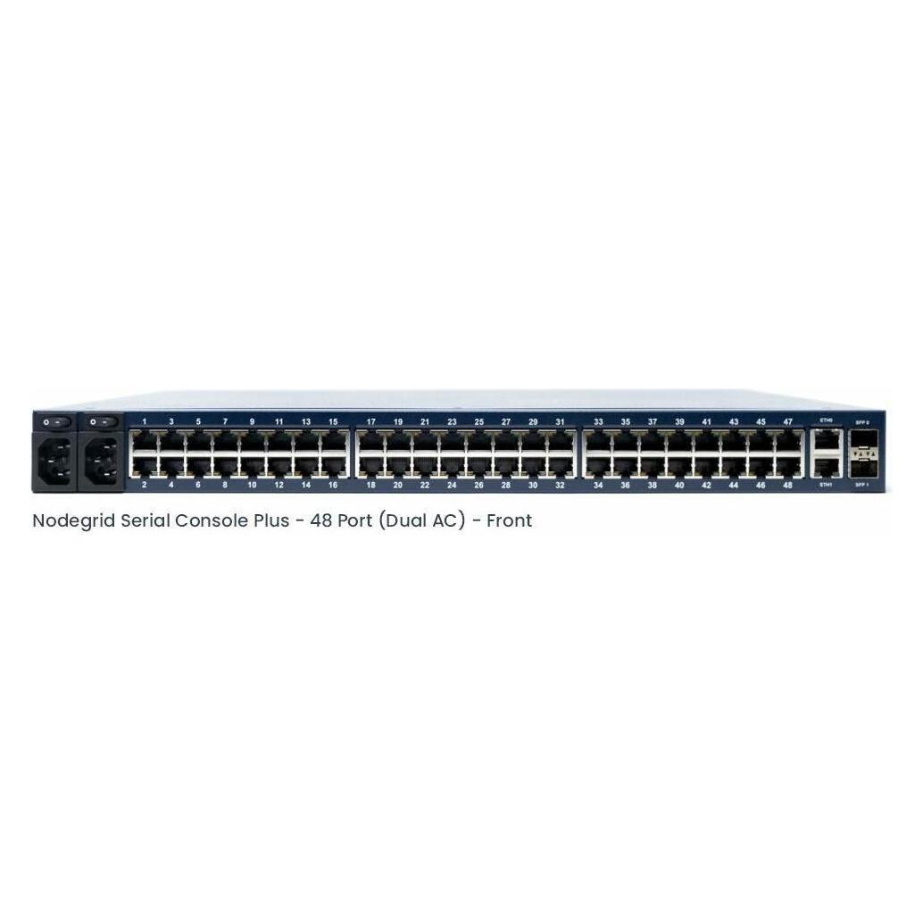 ZPE Systems Nodegrid Serial Console Plus. (ZPE-NSCP-T48R-STND-DAC)