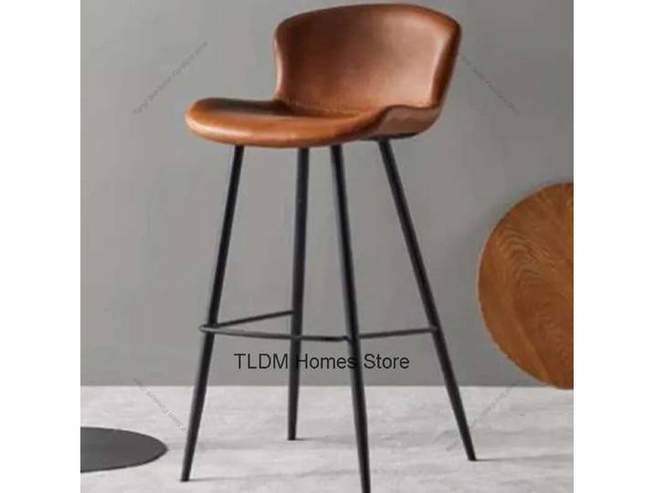 Design minimaliste tabouret haut chaises de Bar bureau nordique chaises de Bar pivotantes de luxe réception meubles de Bar réglables Cadeira LLBC