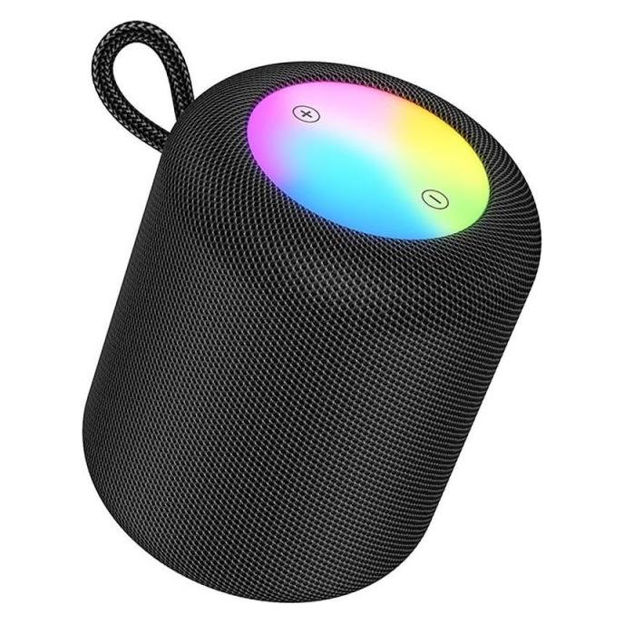 Hoco Bluetooth speakers speaker bluetooth 5W HC30 black (3 h) (6942007646321)