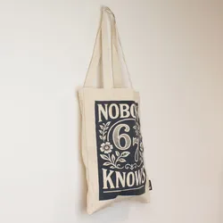 Nomad Sari Iconic Toni Tote Bag - Nobody Knows 67 - Natural 10oz