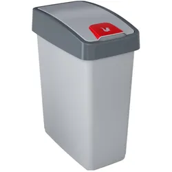 keeeper magne, Abfalleimer, Silber, Grau