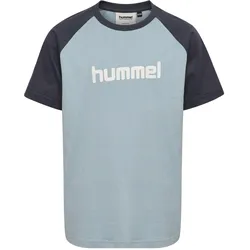 hummel, Jungen, Sportshirt, Logo (104), Blau