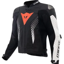 Dainese Super Speed 5 perforierte Motorrad Lederjacke 48