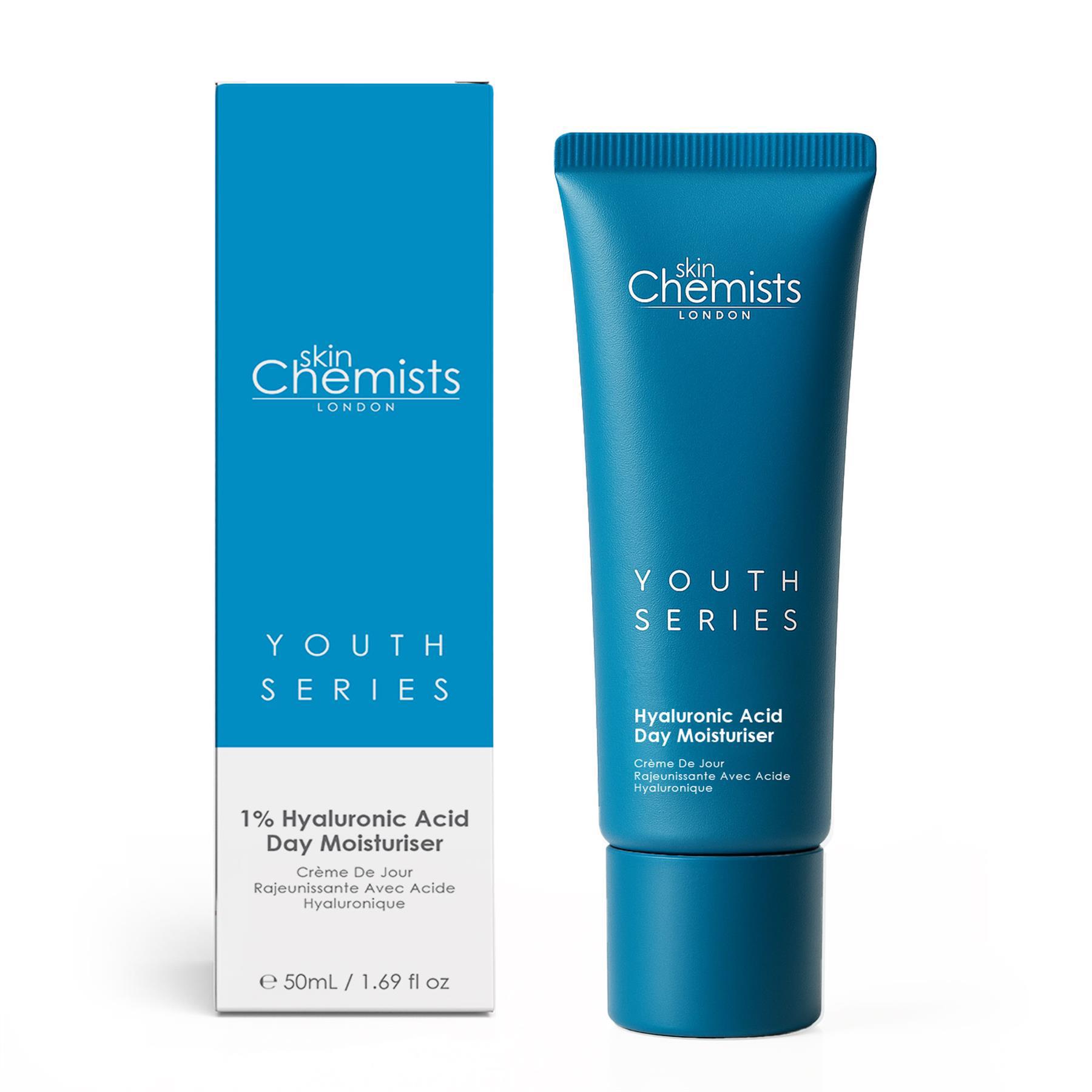 skinChemists Jeugdserie 1% Hyaluronzuur Dagcrème 50ml