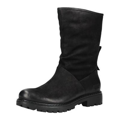 Stiefel JOSEF SEIBEL "Josef Seibel Stiefel Leder", Damen, Gr. 37, schwarz, Leder, Schuhe Stiefel
