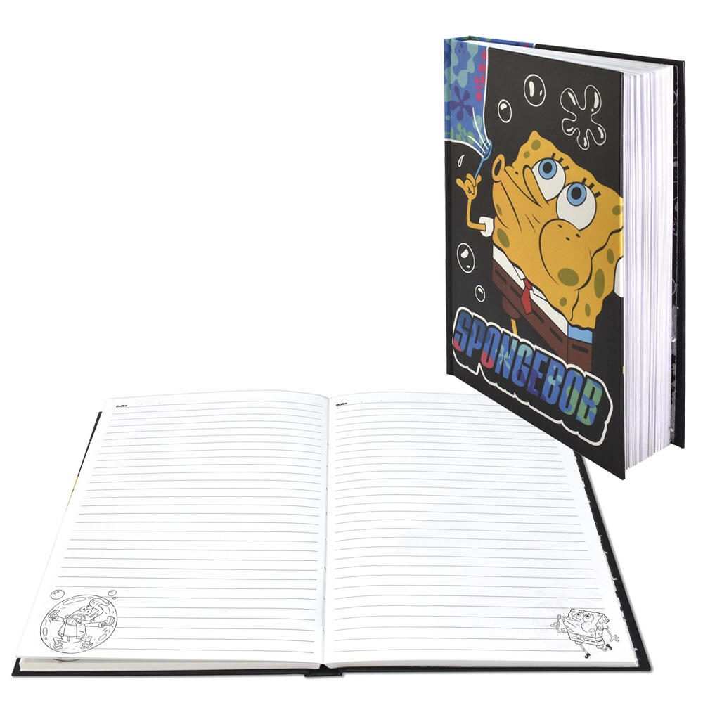 BlueSky Notizbuch SpongeBob, liniert, 120 Seiten, DIN A5 SB714156