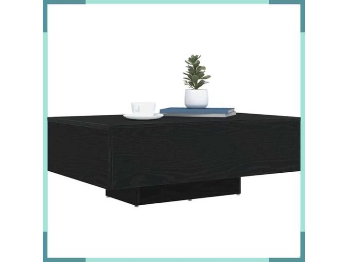 Table basse - 863011 - Chêne noir - Bois d'ingénierie - 85 x 55 x 31 cm