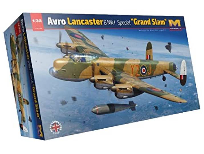 HK Models - Modellbau Flugzeug Avro Lancaster B MK.l Special Grand Slam HL Models 01e038 1/32. Modellbau Panzer Promo
