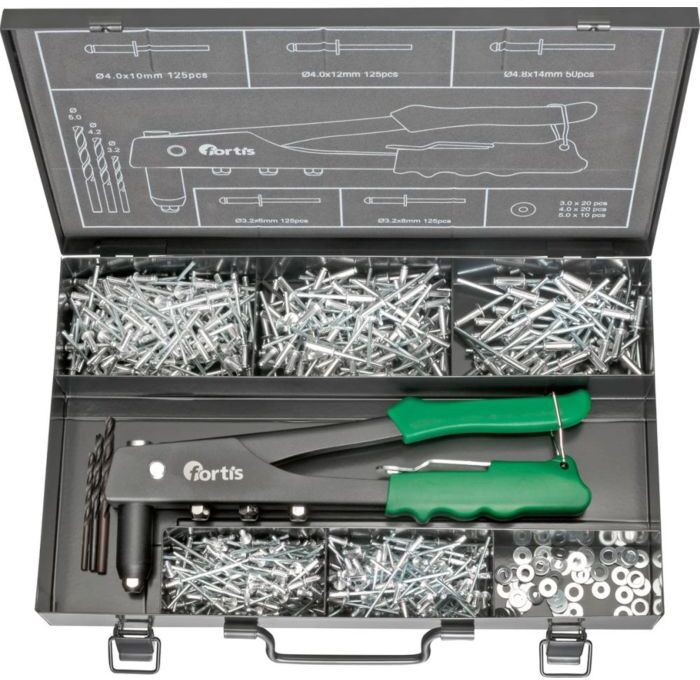 Fortis Blindniet-Sortiment 4317784727365 604-teilig