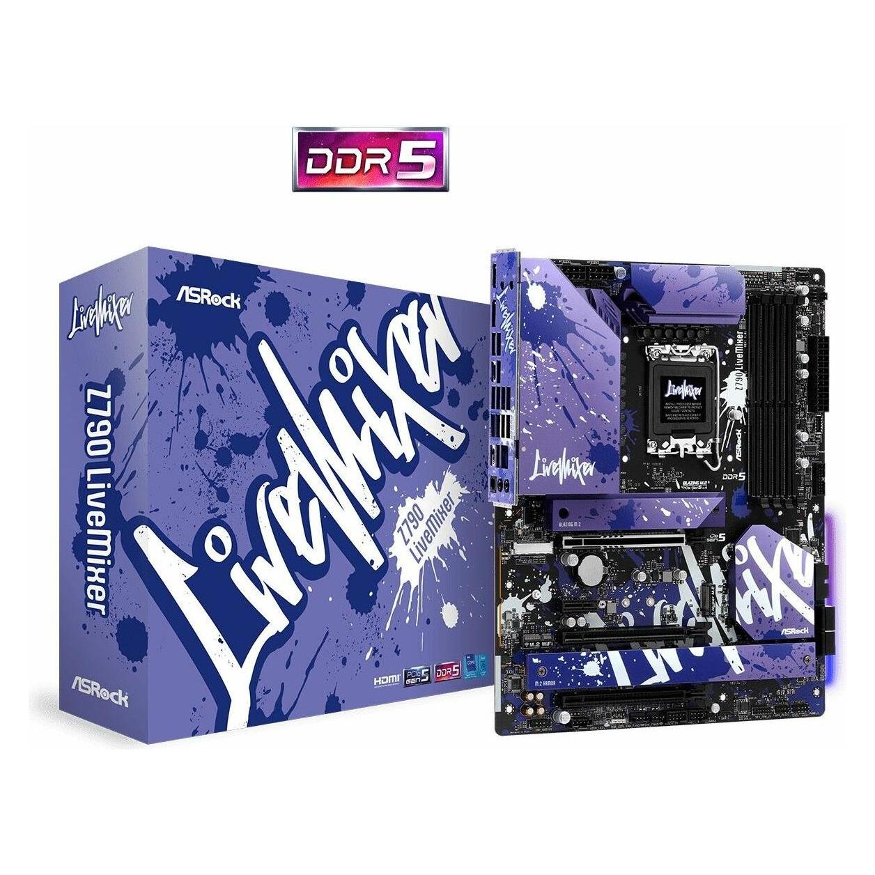 AsRock Z790 Live Mixer (LGA 1700, Intel Z790, ATX) (90-MXBK10-A0UAYZ)
