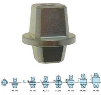 ASSA ABLOY Scharnierplaat Italiaans model voor deurdranger DC 477