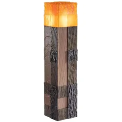 Noble Collection, Tischlampe, Dekoleuchte Minecraft Illuminating Torch