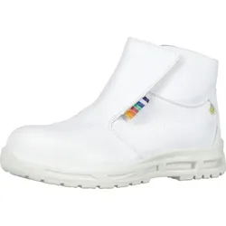 Sicherheitshochschuhe S3 "BRICE XXTM WHITE MID" ESD WELLMAXX - 36 - Weiß