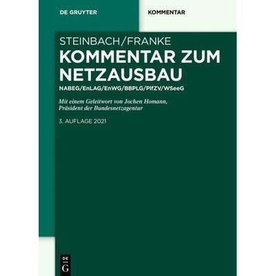 Kommentar zum Netzausbau, Gebundene Ausgabe von , De Gruyter, 978-3-11-067031-8