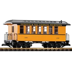 PIKO 38601 G Personen- / Packwagen, D&RGW