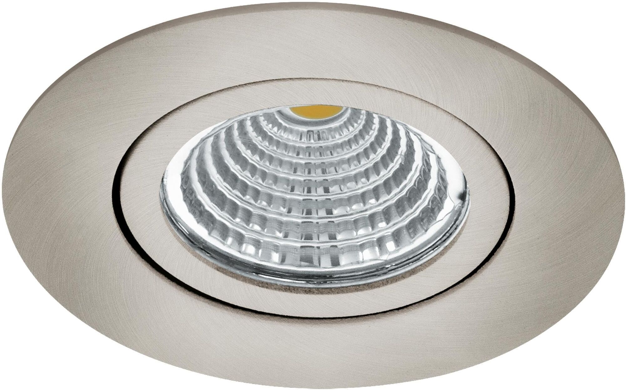EGLO Deckenspot "Saliceto 1 Rund 1x 6 W 2700 K", silber, Ø 8,8cm H: 4,2cm, Leuchten, Deckenspot silber Ø 8,8cm H: 4,2cm