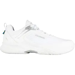 Salming, Damen, Hallenschuhe, Fusion Pro (40 2/3), Weiss, Silber