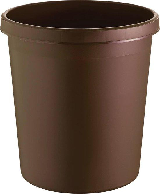 Famanu Afvalcontainer 30 liter bruin