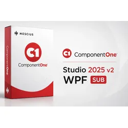 UPG ComponentOne Studio 2025 v2 WPF