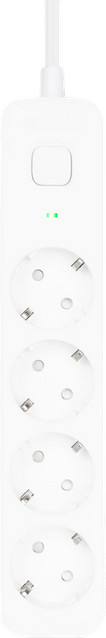 BlueBuilt Stekkerdoos 4-voudig Wit, 3 meter