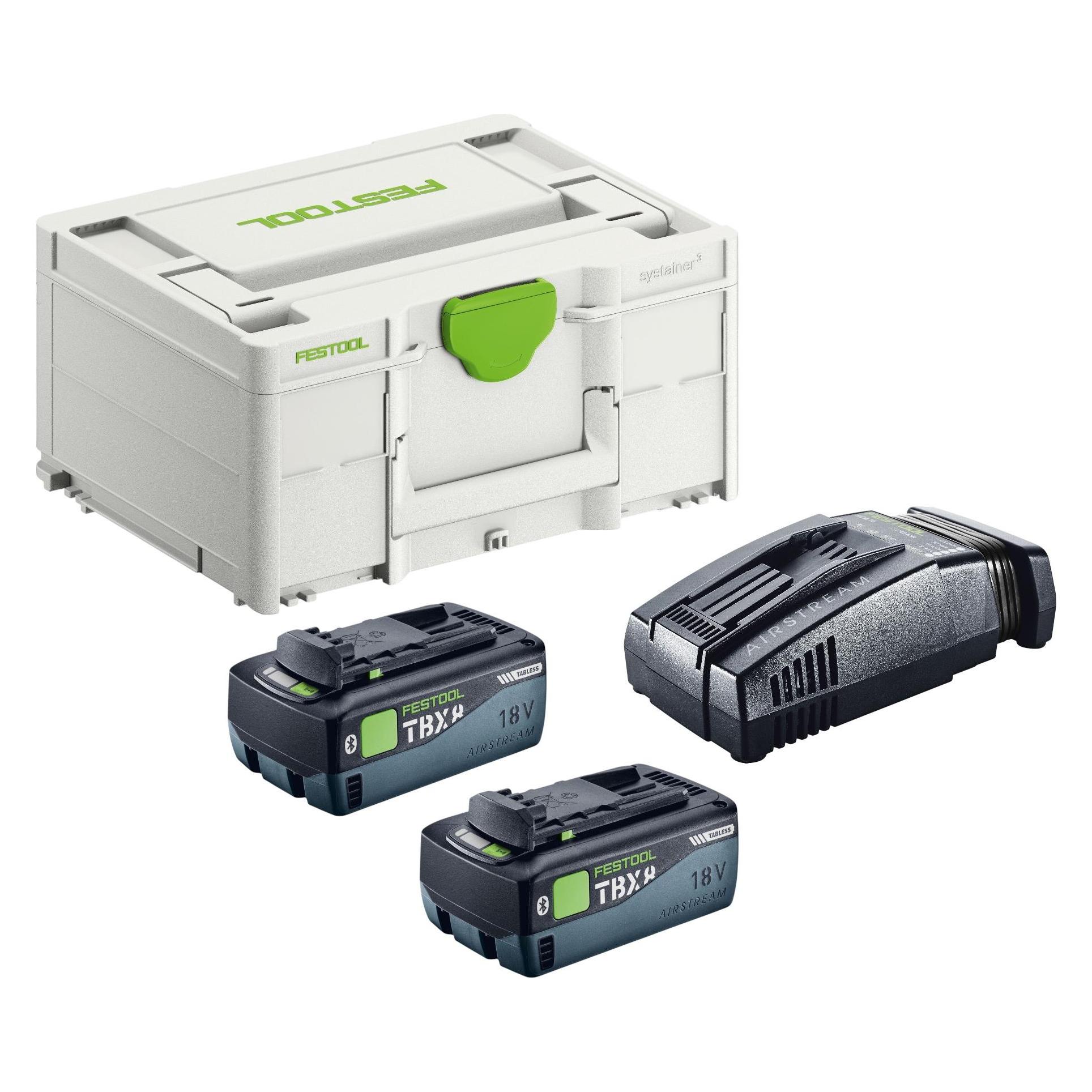 Festool Energie-Set SYS 18V 2xTBX8/SCA16 (18 V) (578814)