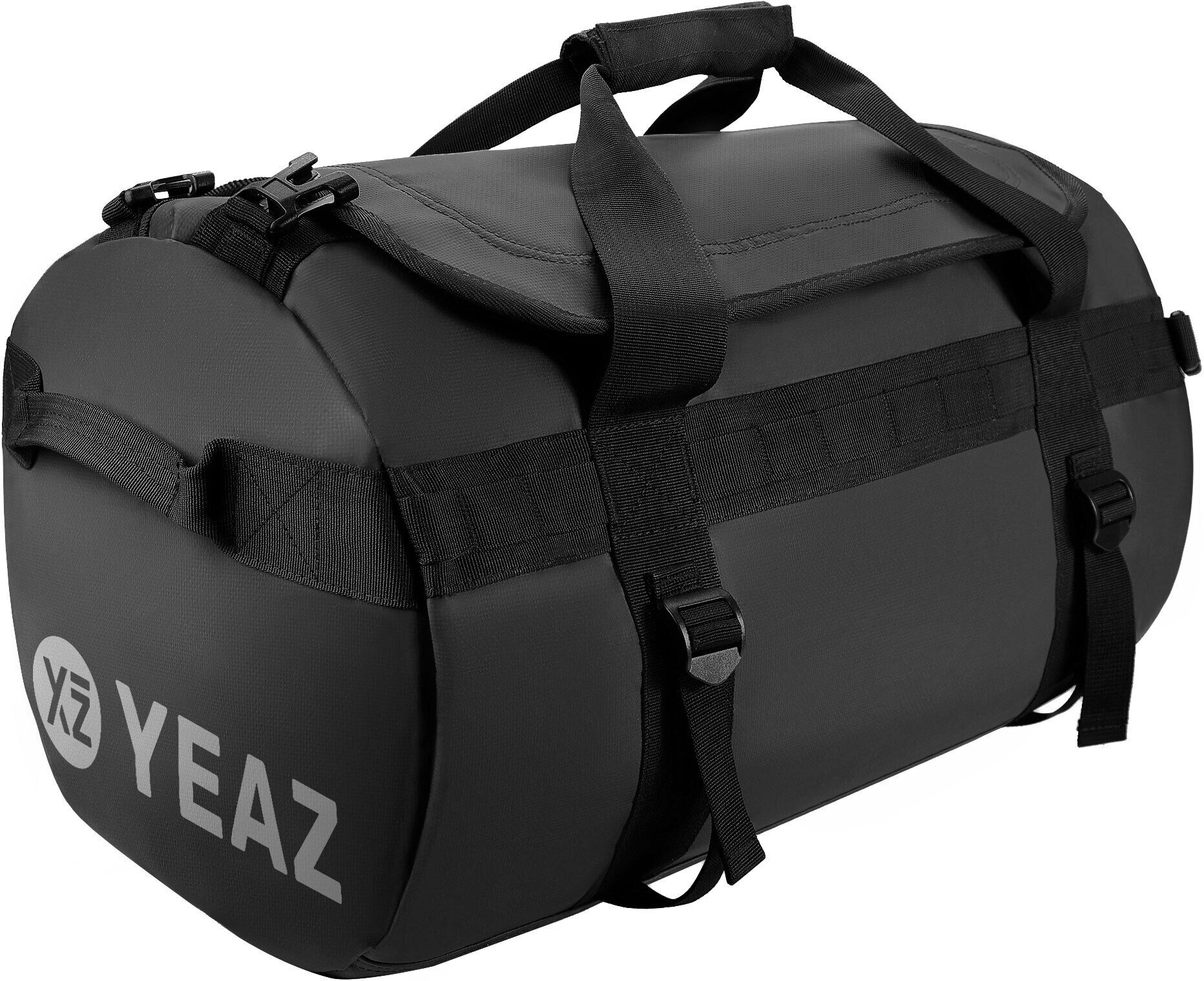 Sporttasche YEAZ "Duffle Bag HELSINKI", Kinder, Gr. 50, schwarz, Obermaterial: 100% PVC PVC., Taschen Sporttasche