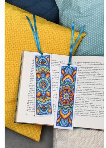 Lesezeichen "Mandala", 2er-Set