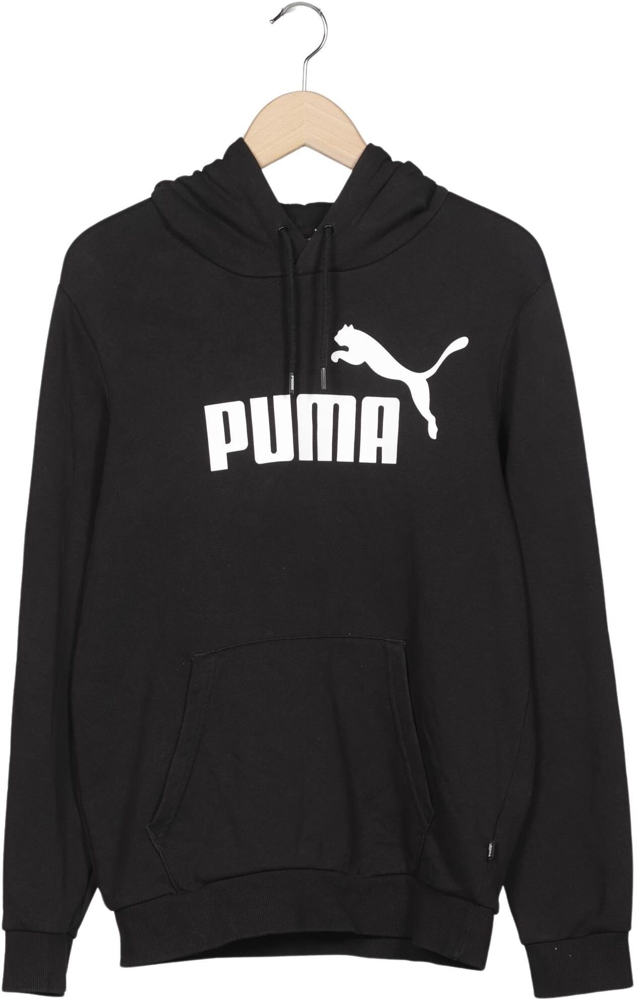 Puma Herren Kapuzenpullover, Schwarz, Gr. S, Synthetik / Elasthan / Baumwolle - Second Hand