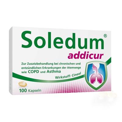 Soledum addicur 200 mg magensaftres.Weichkapseln 100 St magensaftresistente Weichkapseln