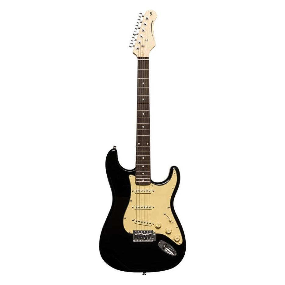 Stagg SES-30 BK - gitara elektryczna (E-Gitarre) (SSES30BK)