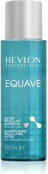 Revlon Professional Equave Detox Micellar Shampoo champô micelar com efeito desintoxicante para todos os tipos de cabelos 100 ml. Equave Detox Micellar Shampoo