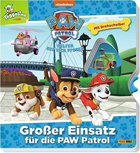 Carolin Böttler - PAW Patrol: Großer Einsatz für die Paw Patrol: Pappbilderbuch mit Drehscheibe - Preis vom 11.10.2026 03:10:56 h