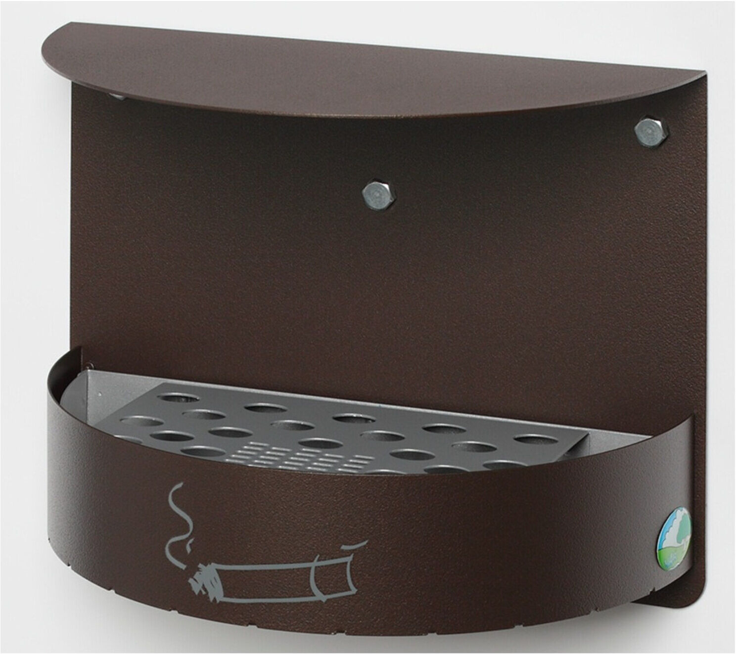VAR Wandascher H 23 verschließbar deep-brown struktur 1,5 l (28705)