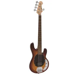 DIMAVERY MM-505 E-Bass, 5-saitig, sunburst