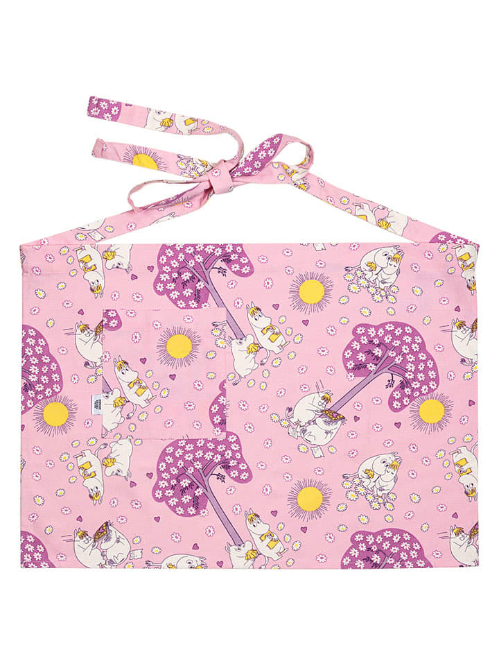Moomin Kochschürze "Sweethearts" in Rosa - (L)48 x (B)67 cm - onesize