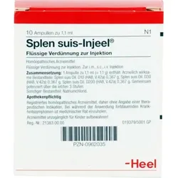 SPLEN suis Injeel Ampullen 10 St