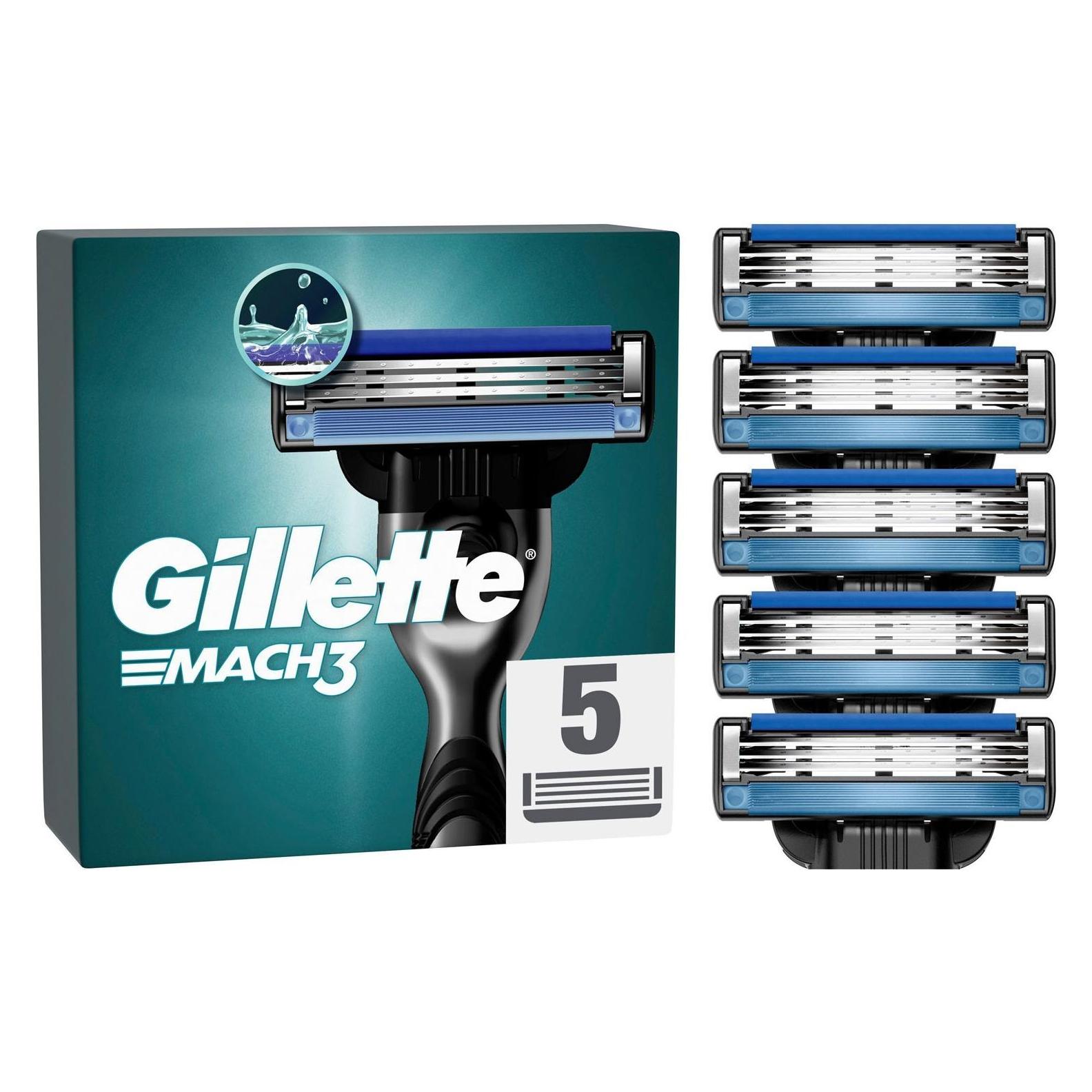 Gillette Mach3 (5x) (246017)