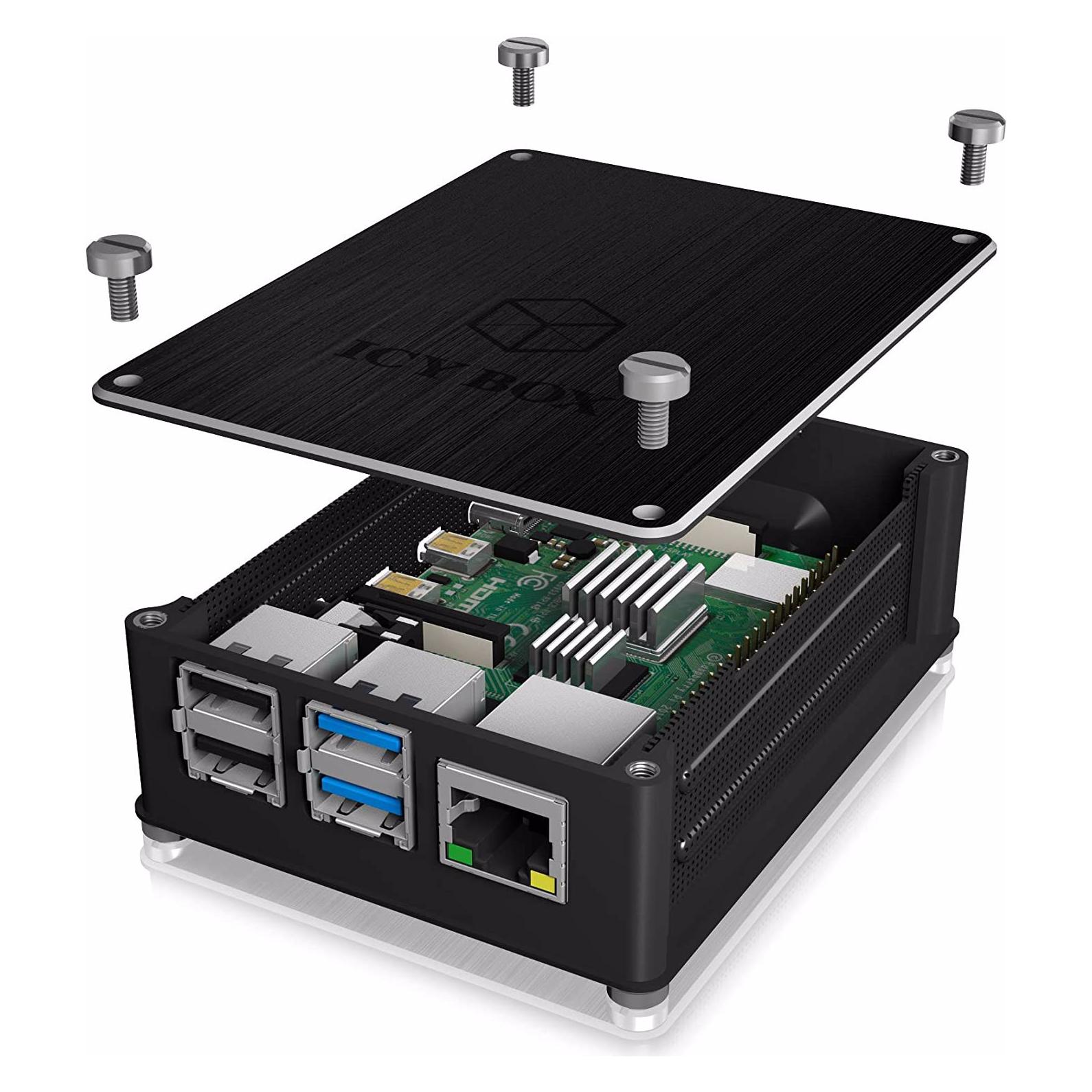 Icy Box Gehäuse Raspberry Pi 4 Model B (IB-RP110)