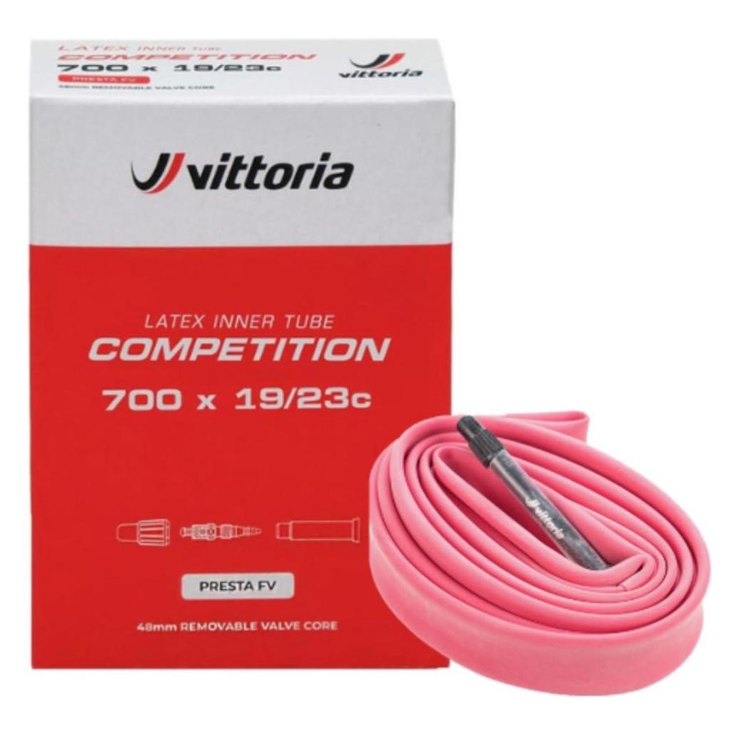 Vittoria Schlauch Latex 29x1.70/2.30 48 mm Prestaventil (Presta (SV), 29", 48 mm) (1TA00009)
