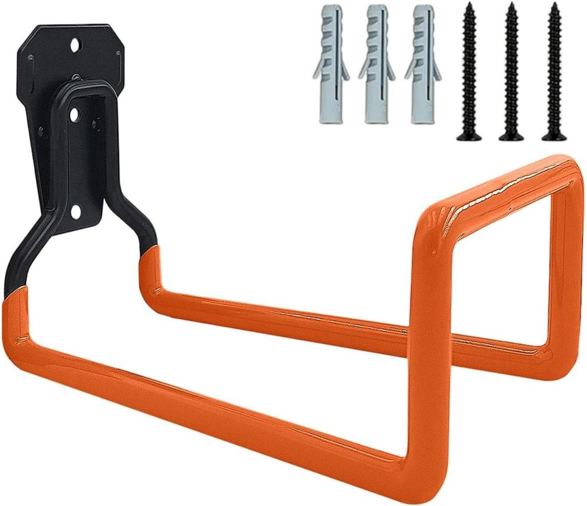 Garage Opslag Haken Muur Organizer Oranje - 19,7 x 13,5 cm