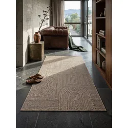 Läufer Flachgewebe Natur 80x150 cm - CORDEV   Kadima Design