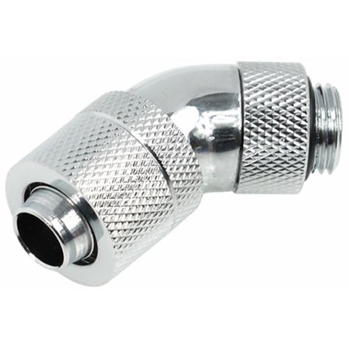 Alphacool HF 13/10 Anschraubtülle 45° drehbar G1/4 - Chrome